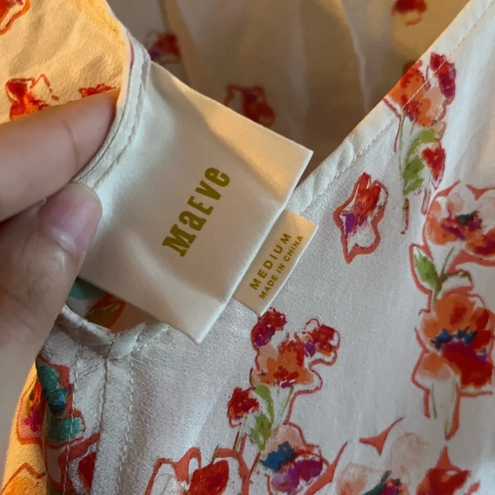 Maeve Silk Floral Blouse - Picture 10 of 13